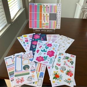 Happy Planner Stickers - 21 sheets